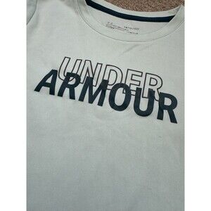 Under Armour Women’s HeatGear Loose Fit Pale Green Short Sleeve Shirt – Size XS